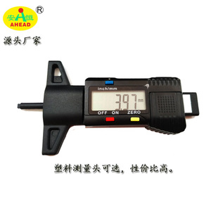 AHEAD Digital Depth <b>Gauge</b> 0-25.4mm 0.01mm Resolution Tire Tread <b>Measurement</b> <b>Tool</b> - Product Image 3