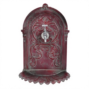 Fuente de Pared de Hierro Fundido Estilo Granja Antigua, Fuente Vintage Única de Estilo Europeo, Novedad en Venta, Decoración Navideña para Jardín - Product Image 1