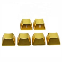 Factory Custom Made CNC Precision Machining Solid Metal Aluminum Keycaps for Mechanical Keyboard