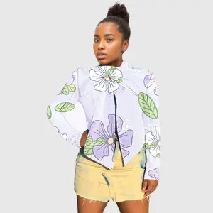 91027-MX61 2019 herfst vlinderdas denim vrouwen blouses voor sehe mode
