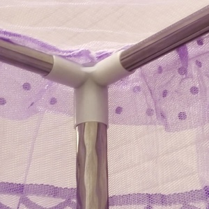 Cổ Điển Hình Chữ Nhật Vua Kích Thước Muỗi <span class=keywords><strong>Net</strong></span> Với Kim Loại Đứng Cho Nhà Giường Phòng Ngủ Cửa Ngoài Trời Cắm Trại Du Lịch - Product Image 5