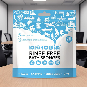 Toallitas Húmedas Antibacterianas Gruesas para Adultos, Extra Grandes, Desechables, para Limpieza Corporal, Sin Enjuague, para Viajes, para Mujeres y Hombres - Product Image 2