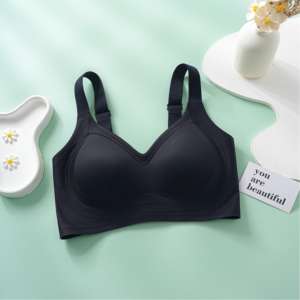 Sujetador sin Costuras de Alta Calidad, Suave y Transpirable, Color Nude, con Tirantes Anchos Ajustables, Push-Up, Sin Varillas, Soporte Sólido, Copa 3/4 - Product Image 5