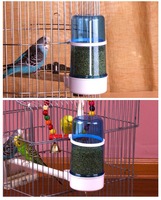 Mangeoire automatique pigeon eau et mangeoire pour oiseaux accessoires de cage à oiseaux perruche distributeur de nourriture suspendu bouteilles d'eau abreuvoir