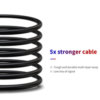 Câble coaxial CCS Premium RG58 50 Ohm SMA, assemblage de câbles haute pureté, câble d'antenne, prix direct usine