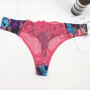 Fabbrica OEM <span class=keywords><strong>vendita</strong></span> calda giovani ragazze <span class=keywords><strong>in</strong></span> Nylon stampa <span class=keywords><strong>perizoma</strong></span> per le donne su misura - Product Image 6