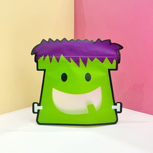 Sacchetti Regalo Richiudibili Personalizzati per Halloween, Confezioni per Caramelle e Tabacco, Sacchetti Sicuri per Alimenti <span class=keywords><strong>con</strong></span> <span class=keywords><strong>Chiusura</strong></span> per Bambini - Product Image 3