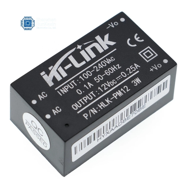 HLK-PM12 3W AC-DC 220v To 12V Step-Down Switching Power Supply Module Intelligent Household Switch Power Supply Module