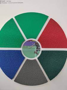Hiện đại PVC Vinyl sàn thể thao chống trượt thảm nhựa cho quần vợt bóng rổ cầu lông bóng chuyền cho các trường học thể thao Tòa Án - Product Image 4