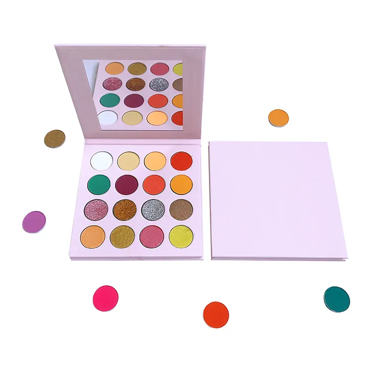 Mate Mekup Bubuk Alis Eye Shadow 35 Warna, Set Rias Eyeshadow Anak-anak Hangat Palet Perona Mata