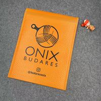 Новое поступление, оранжевые конверты с индивидуальным логотипом, экологически чистые милые конверты с пузырьками, мягкие конверты, конверты для доставки