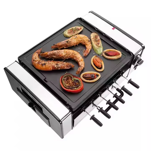 Stainless Steel Commercial Indoor Household Smokeless Non-stick Barbecue Electric Grill - Product Image 3
