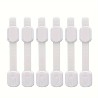 Verrou de sécurité pour armoire anti-pincement pour enfants, conception anti-pincement, boucles de sécurité pour bébé, sans perçage, sangles de sécurité pour enfants pour tiroir