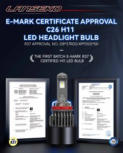 Bombillas LED para Faros Delanteros de Automóvil <span class=keywords><strong>C26</strong></span> H11 con Certificación E-Mark, 15W/27W 3000/5400LM, Compatibles con Luces LED de 12V/24V para Automóvil/Camión - Product Image 6