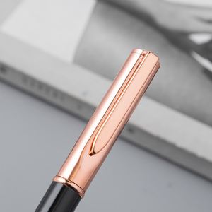 Black Rose Gold Metal Click <b>Ballpoint</b> <b>Pen</b>, Executive Signature <b>Pen</b> with Custom Logo for Office, Business & Corporate Gifts - Product Image 3