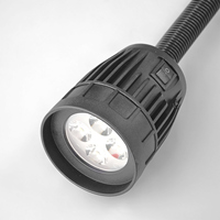 Lampe de travail industrielle Doingwin F-03 à col de cygne flexible pour tour CNC
