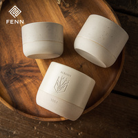Produits personnalisés en gros, tasses à café expresso éthiopiennes populaires, poterie mate, tasses à thé uniques, tasse souvenir en céramique