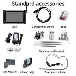 New trực tuyến kỹ thuật số thông minh mã hết hạn chai nhựa hộp giấy máy in phun Thụy Điển, Arabic, Tây Ban Nha chỉnh sửa - Product Image 6