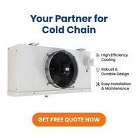 Unité de condensation refroidie par air 3HP pour chambre froide, congélateur mobile, unité de réfrigération pour entrepôt frigorifique