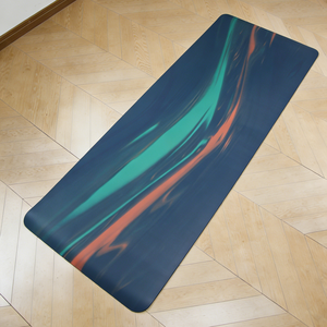 Tapete de Yoga de PU de Doble <span class=keywords><strong>Color</strong></span>, Alta Resistencia, Difícil de Romper, Fácil de Limpiar - Product Image 1