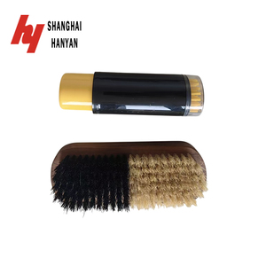 Limpiador de Espuma con Cepillo y Kit de Limpieza de <span class=keywords><strong>Zapatos</strong></span> con Cepillo de <span class=keywords><strong>Madera</strong></span> de Doble Color - Product Image 3