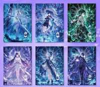 Cartes de collection Laiman Creative Melody of Shimmering Light, cartes de jeu de société YuanShen