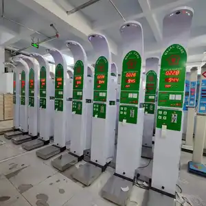 Muntautomaat Digitaal Opvouwbaar Bmi Gewicht Weegschaal China Fabriek Hoogte Gewicht Schaal