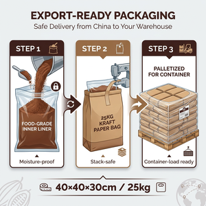 <span class=keywords><strong>Cacao</strong></span> en Polvo Alcalinizado de <span class=keywords><strong>Costa</strong></span> de Marfil, 10-12% 20-22% de Grasa, <span class=keywords><strong>Cacao</strong></span> en Polvo Fino Oscuro para Chocolate, Repostería, Confitería, Helados - Product Image 6