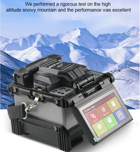 Empalmadora de Fusión DVP-810, Empalmadora de Fibra Óptica de Fusión de Fibra Única, 6 Motores, Máquina de Empalme de Fibra Óptica, Seis Motores - Product Image 5