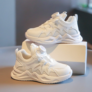 Zapatos Deportivos con Botón Giratorio para Niños 2025, Zapatos Casuales para Correr para Niños Medianos y Grandes - Product Image 5