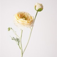 Bunga Ranunculus Artificial Real Touch, Bahan Bunga yang Melembapkan untuk Dekorasi Pernikahan, Acara, dan Pesta