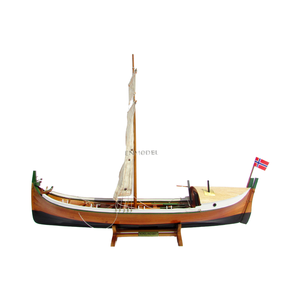 Nordland Wooden Model Boat Handcrafted <b>Novelty</b> <b>Gift</b> - Product Image 1