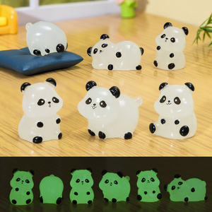 Pandhi in resina all'ingrosso, simpatici e spirituali, che si illuminano al buio, ideali come decorazioni fai da te per librerie e contenitori. - Product Image 5