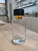 Flacon de parfum en verre transparent de haute qualité, carré ou ovale, vide, avec atomiseur et divers bouchons pour l'emballage de parfums – Prix usine