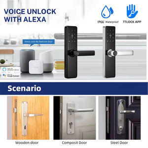 <span class=keywords><strong>Serrure</strong></span> de porte de conception européenne IP66 TT BLE <span class=keywords><strong>Serrure</strong></span> de porte électrique intelligente <span class=keywords><strong>pour</strong></span> porte en métal, fer et bois <span class=keywords><strong>Serrure</strong></span> intelligente d'extérieur étanche - Product Image 5