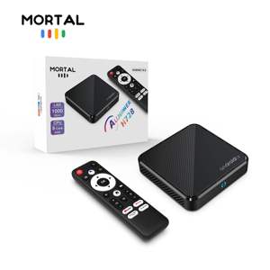 กล่องทีวีอัจฉริยะ Mortal H728 ระบบ Android 14 ชิปประมวลผล Allwinner H728 Octa Core รองรับความละเอียด 4K 60fps WiFi <span class=keywords><strong>6</strong></span> สำหรับการสตรีมมิ่ง OTT  หน่วยความจำ 2GB - Product Image 1