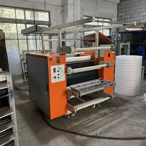 80*120 cm Factory direct sale Oil Heating lanyard roller heat transfer printing machine various handkerchief special belts