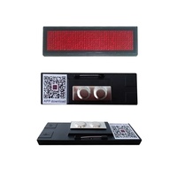 Luces de Navidad Mini Programables con Texto Desplazable, Control por Bluetooth, Pantalla LED de Malla, Placa de Identificación LED