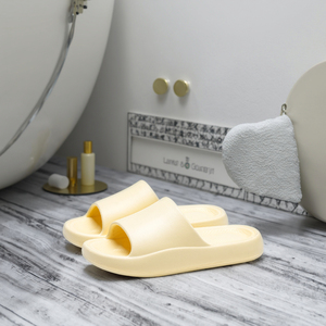 Pantuflas de Verano Resistentes <span class=keywords><strong>para</strong></span> el Hogar, Antideslizantes y Silenciosas <span class=keywords><strong>para</strong></span> Baños, con Plantilla Suave de EVA y Suela Gruesa, Sandalias <span class=keywords><strong>para</strong></span> Parejas - Product Image 1