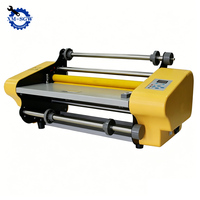 Machine à plastifier à chaud et à froid SGW, format A3+, système à 4 rouleaux, température réglable pour photos, documents, affiches