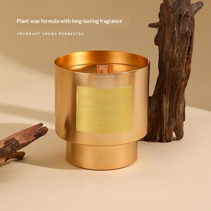 Light Luxury Metal Can Scented <b>Candle</b> <b>Large</b> Capacity Soy Wax Creative Home Decor Ornament - Product Image 3