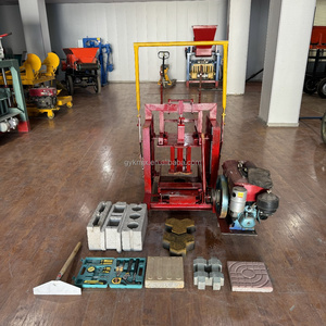Facile à utiliser et à personnaliser la <span class=keywords><strong>production</strong></span> de moules selon les besoins du client Machine de fabrication de briques mobile - Product Image 3