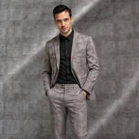 Fournisseur direct d'usine, tissu en faux daim extensible de haute qualité, micro-daim brossé doux pour veste d'hiver pour homme