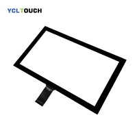 YCLTOUCH Écran tactile capacitif interactif haute précision 43 pouces 10 points de contact Noir Interface USB Série professionnelle