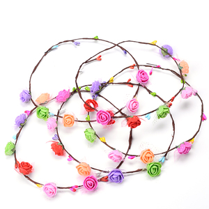 Corona femenina corona bandas para el cabello tocado de novia atracciones turísticas junto al mar para niños puesto de fotografía bandas para el cabello al por mayor - Product Image 2