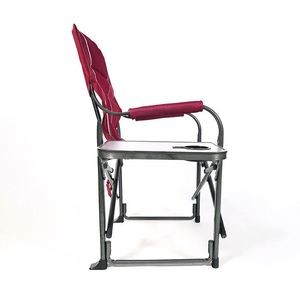 Lightweight Adjustable Height <b>Folding</b> Beach Chair Side <b>Table</b> Modern Design Durable Metal Material Hiking <b>Outdoor</b> Furniture for - Product Image 3