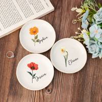 Assiette ronde rectangulaire personnalisée bol de mariage italien décor assiette en porcelaine mélamine pour événements