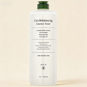AVCA CICA Rebalancing Essence Facial <b>Toner</b> 1L Hydrating Soothing Trouble Care Korean <b>Skin</b> Care K Beauty - Product Image 1