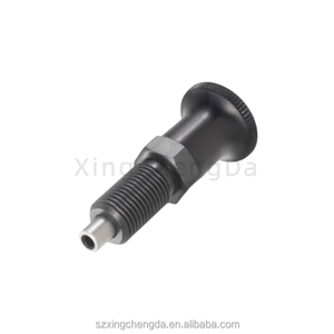 M10 M12 <b>M16</b> stainless steel and carbon steel telescopic spring handle knob manual positioner, with threaded head, return-type - Product Image 4