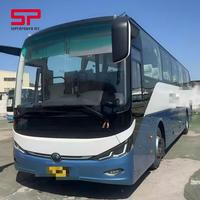 Autocar de tourisme urbain de luxe d'occasion, 54 places, 6127 diesel, moteur Weichai, double porte, 90% neuf, à vendre à prix réduit